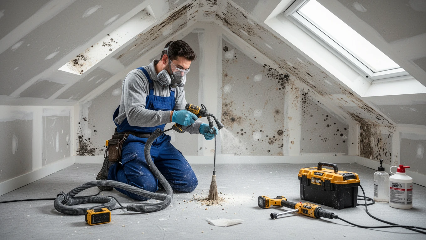 Attic Mold Removal